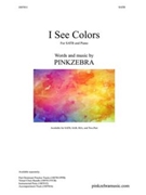 I See Colors by Pinkzebra for 2-Part and Piano