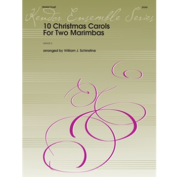 10 Christmas Carols For Two Marimbas