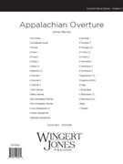 Appalachian Overture by Barnes J for Full Score