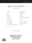 Big Circus March by Foster Robert E for Full Score