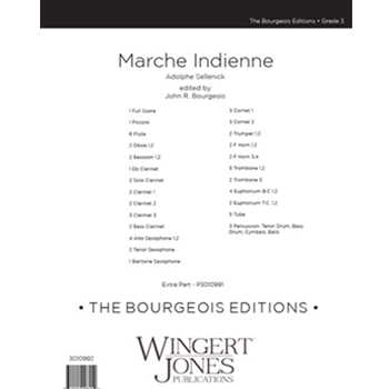 Marche Indienne by Sellenick A - Bourgeois John R - for Full Score