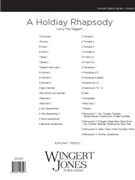 Holiday Rhapsody - Full Score