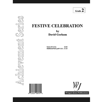 Festive Celebration by Gorham David for Concert Band