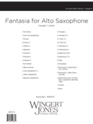 Fantasia For Alto Saxophone Concert Band - Full Score
