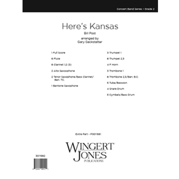 Here's Kansas - Full Score