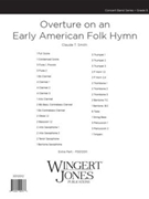 Overture On An Early American Folk Hymn - Full Score