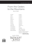 From The Cedars To The Mountain - Full Score