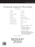 Chasin Joaquin Murrietta - Full Score