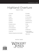 Highland Overture by Foster Robert E for Full Score