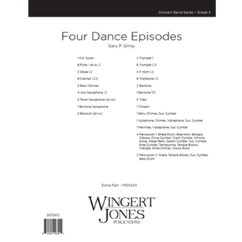 Four Dance Episodes - Full Score