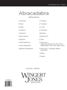Abracadabra - Full Score