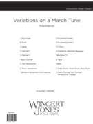 Variations On A March Tune by Barrett R for Full Score