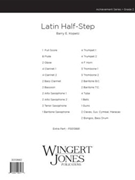 Latin Half Step - Full Score
