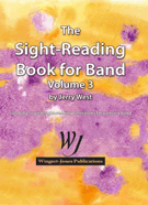 Sight-Reading Book For Band Book 3 by West Jerry for Tenor Saxophone