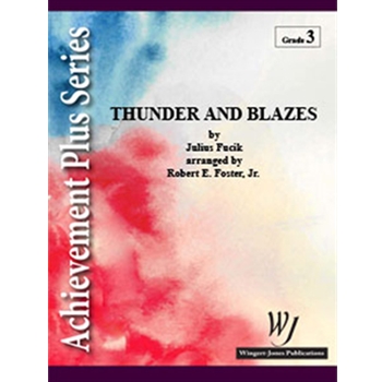 Thunder and Blazes - Full Score