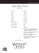 Joie De Vivre - Full Score