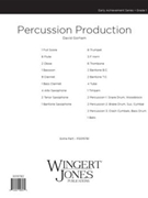 Percussion Production - Full Score
