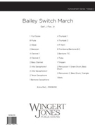 Bailey Switch March by Fox Earl J for Full Score