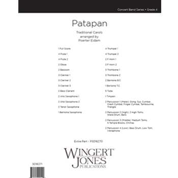 Patapan - Full Score