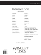 Insurrection - Full Score