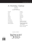 Holiday Galop by - Standridge Randall D - for Full Score