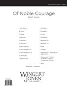 Of Noble Courage - Full Score