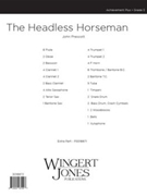 The Headless Horseman - Full Score