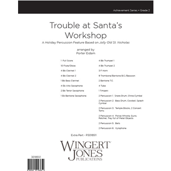 Trouble at Santas Workshop - Full Score