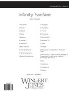 Infinity Fanfare - Full Score
