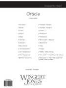 Oracle - Full Score