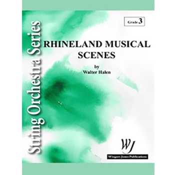 Rhineland Musical Scenes by Halen Walter J for Full Score