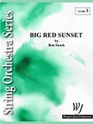 Big Red Sunset by Snoek Ben for String Orchestra