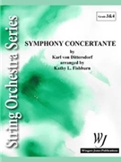 Symphony Concertante (for Viola & Bass) by Dittersdorf Karl Ditters von - Fishburn Kathy - for String Orchestra W