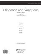 Chaconne and Variations by Handel George Frideric - McCashin Robert D - for Full Score
