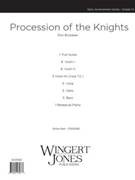 Procession of the Knights by Brubaker Don for Full Score