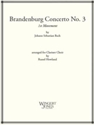 Brandenburg Concerto No. 3 - Score