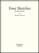 4 Sketches by Matthews D for Brass Quintet