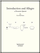 Introduction & Allegro by McClaren Cort for Drums Quartet