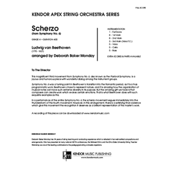Scherzo (from Symphony No. 6) (Full Score) (from Symphony No. 6)
