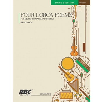 Four Lorca Poems Mezzo Soprano And OrchOrchestra