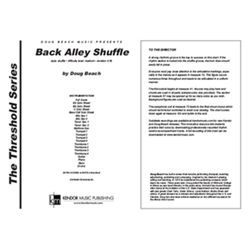 Back Alley Shuffle (Full Score)