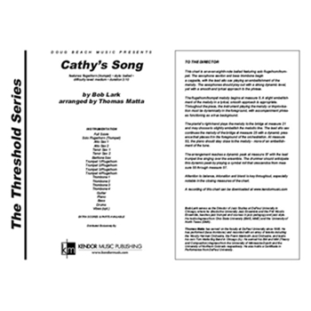 Cathy's Song (Full Score)