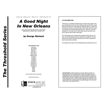 Good Night In New Orleans, A (Full Score)