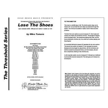 Lose The Shoes (Full Score)