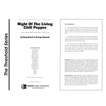 Night Of The Living Chili Pepper (Full Score)