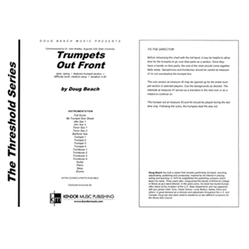 Trumpets Out Front (Full Score)