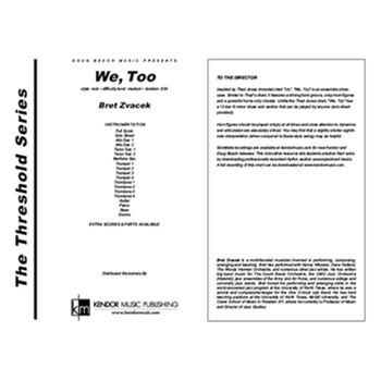 We, Too (Full Score)