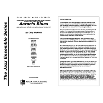 Aaron's Blues (Full Score)