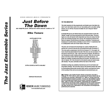 Just Before The Dawn (Full Score)