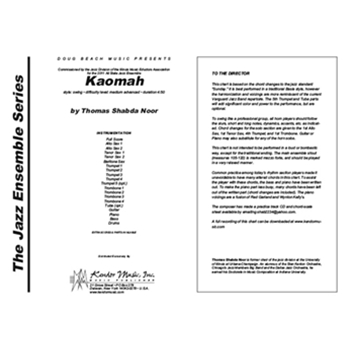 Kaomah (Full Score)